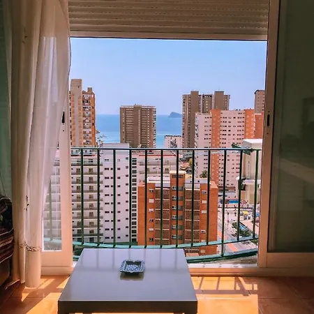 Apto San Angelo Benidorm Vistas Al Mar 400 M Exterior photo