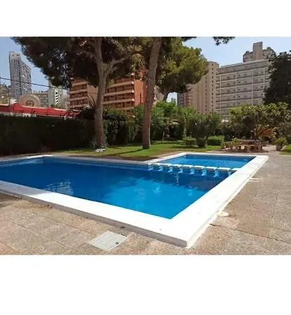 Apto San Angelo Benidorm Vistas Al Mar 400 M Exterior photo