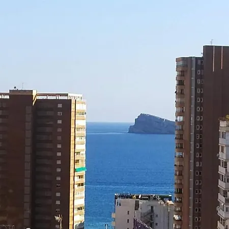 Apto San Angelo Benidorm Vistas Al Mar 400 M Exterior photo