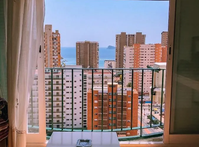 Apto San Angelo Benidorm Vistas Al Mar 400 M